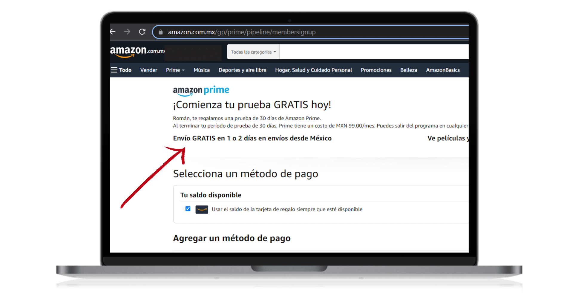 Amazon prime mexico costo online